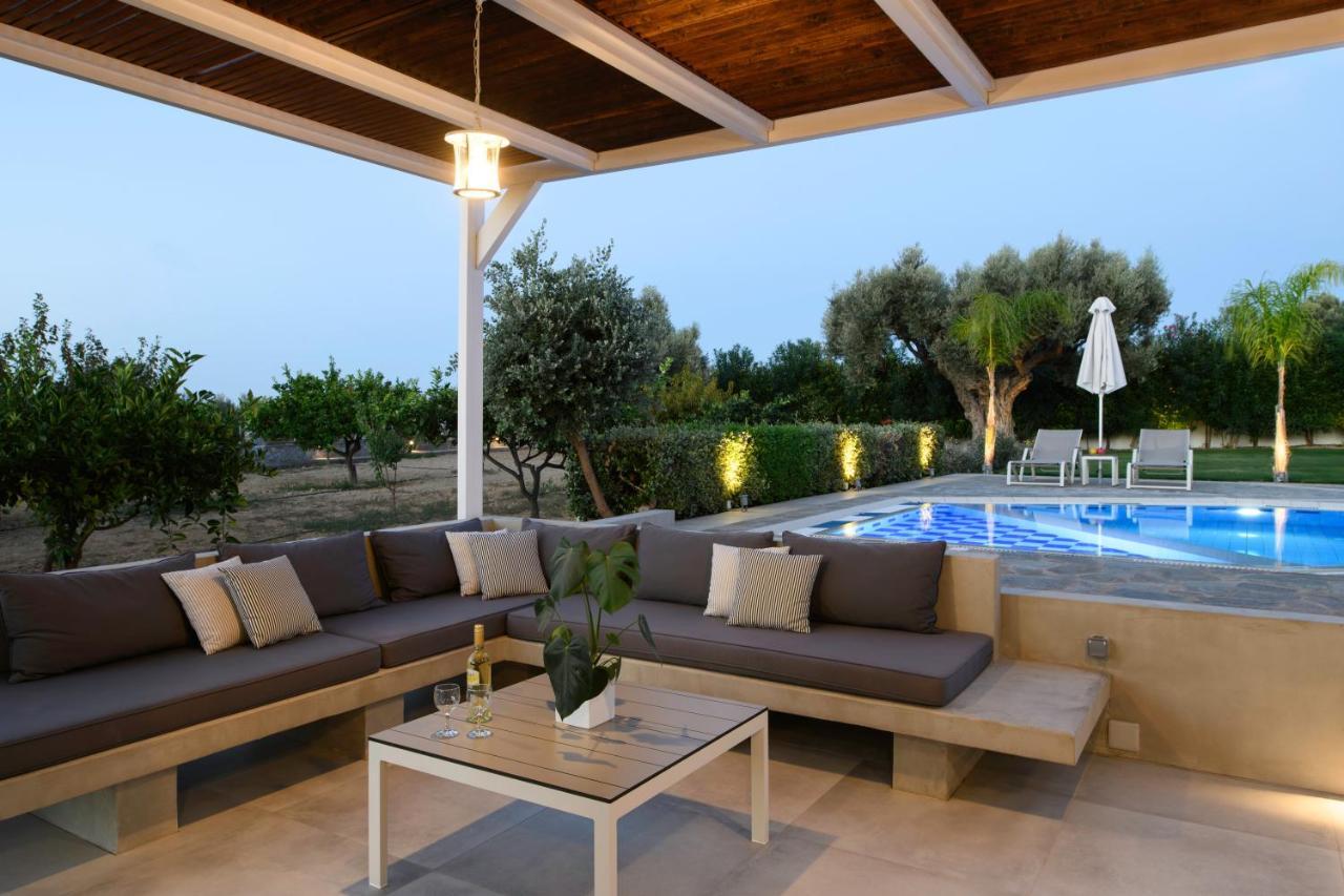 Villa Periklis Adelianos Kampos Exterior foto